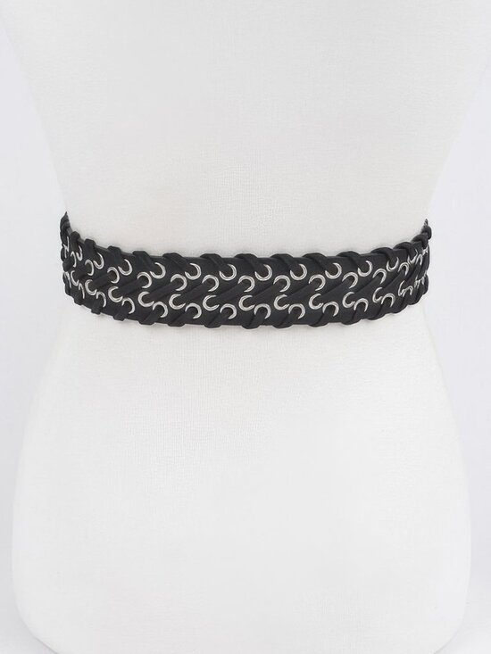 Multi Metal Eyelet Belt